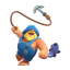 Fisherman — Clash Royale card art (Supercell Fan Kit)