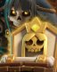 Tombstone Hero — Clash Royale card art (Supercell Fan Kit)