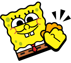 elprimo_spongebob_clap_pin