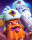 Lumberjack Evolution — Clash Royale card art (Supercell Fan Kit)