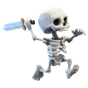 Skeletons — Clash Royale card art (Supercell Fan Kit)