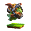 Inferno Dragon — Clash Royale card art (Supercell Fan Kit)