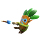 Dart Goblin — Clash Royale card art (Supercell Fan Kit)