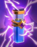 Zap Evolution — Clash Royale card art (Supercell Fan Kit)
