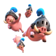 Royal Hogs — Clash Royale card art (Supercell Fan Kit)