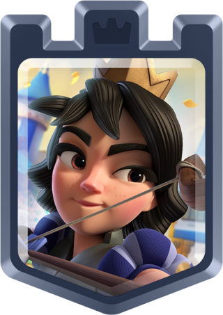 Tower Princess — Clash Royale card art (Supercell Fan Kit)