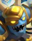 Mega Minion Hero — Clash Royale card art (Supercell Fan Kit)