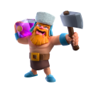 Lumberjack — Clash Royale card art (Supercell Fan Kit)