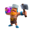 Lumberjack — Clash Royale card art (Supercell Fan Kit)