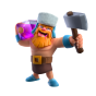 Lumberjack — Clash Royale card art (Supercell Fan Kit)