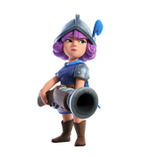 Musketeer — Clash Royale card art (Supercell Fan Kit)