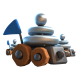 Zappies — Clash Royale card art (Supercell Fan Kit)