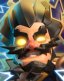 Electro Wizard Hero — Clash Royale card art (Supercell Fan Kit)