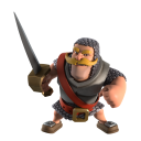Knight — Clash Royale card art (Supercell Fan Kit)
