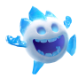 Ice Spirit — Clash Royale card art (Supercell Fan Kit)