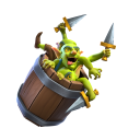 Goblin Barrel — Clash Royale card art (Supercell Fan Kit)