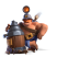 Mighty Miner — Clash Royale card art (Supercell Fan Kit)