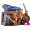Barbarian Hut — Clash Royale card art (Supercell Fan Kit)
