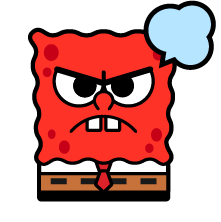 elprimo_spongebob_angry_pin