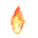 Fireball — Clash Royale card art (Supercell Fan Kit)
