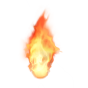 Fireball — Clash Royale card art (Supercell Fan Kit)