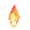 Fireball — Clash Royale card art (Supercell Fan Kit)