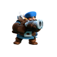 Hunter — Clash Royale card art (Supercell Fan Kit)