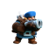 Hunter — Clash Royale card art (Supercell Fan Kit)