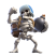 Giant Skeleton — Clash Royale card art (Supercell Fan Kit)