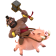 Hog Rider — Clash Royale card art (Supercell Fan Kit)
