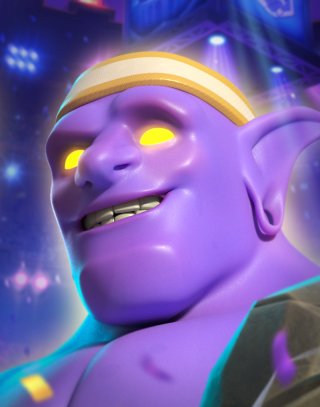 Bowler Hero — Clash Royale card art (Supercell Fan Kit)
