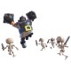 Mega Knight — Clash Royale card art (Supercell Fan Kit)