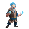 Ice Wizard — Clash Royale card art (Supercell Fan Kit)