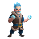 Ice Wizard — Clash Royale card art (Supercell Fan Kit)