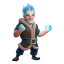 Ice Wizard — Clash Royale card art (Supercell Fan Kit)