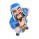 Wizard — Clash Royale card art (Supercell Fan Kit)