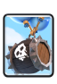 Skeleton Barrel — Clash Royale card art (Supercell Fan Kit)