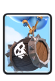 Skeleton Barrel — Clash Royale card art (Supercell Fan Kit)