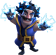 Electro Wizard — Clash Royale card art (Supercell Fan Kit)