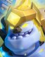 Ice Golem Hero — Clash Royale card art (Supercell Fan Kit)