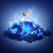Lightning — Clash Royale card art (Supercell Fan Kit)
