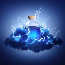 Lightning — Clash Royale card art (Supercell Fan Kit)