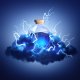 Lightning — Clash Royale card art (Supercell Fan Kit)