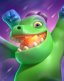 Baby Dragon Evolution — Clash Royale card art (Supercell Fan Kit)