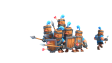 Royal Recruits — Clash Royale card art (Supercell Fan Kit)