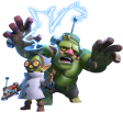 Goblinstein — Clash Royale card art (Supercell Fan Kit)