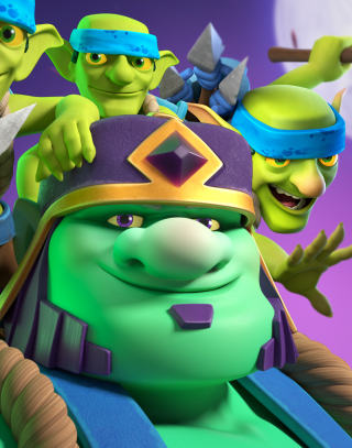 Goblin Giant Evolution — Clash Royale card art (Supercell Fan Kit)