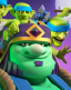 Goblin Giant Evolution — Clash Royale card art (Supercell Fan Kit)