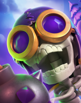 Bomber Evolution — Clash Royale card art (Supercell Fan Kit)
