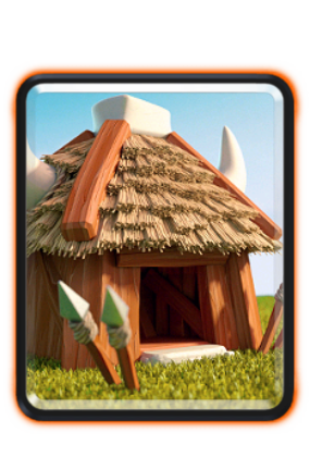 Goblin Hut — Clash Royale card art (Supercell Fan Kit)